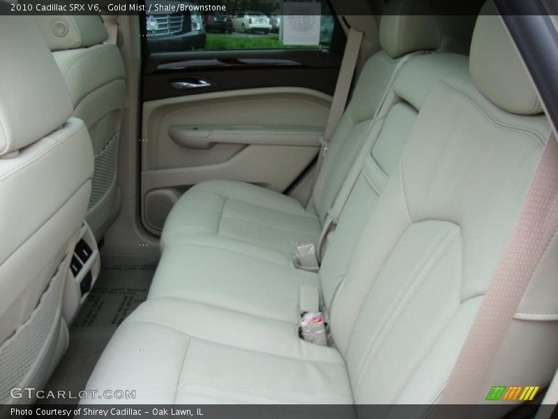 Gold Mist / Shale/Brownstone 2010 Cadillac SRX V6