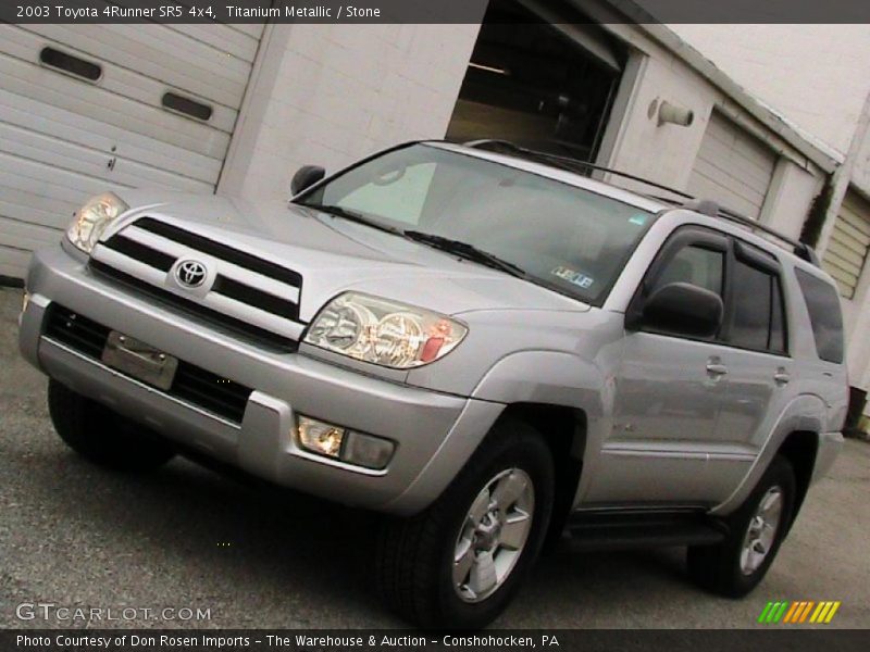 Titanium Metallic / Stone 2003 Toyota 4Runner SR5 4x4