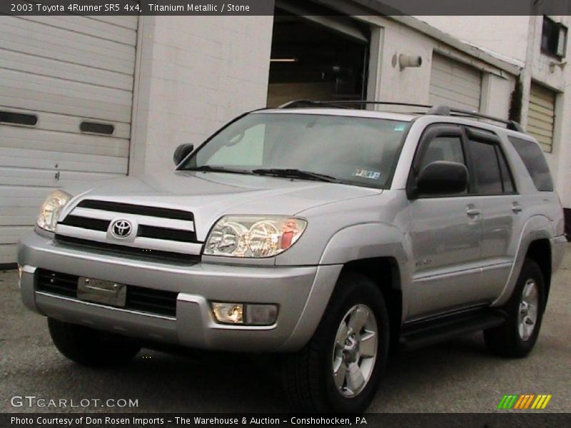 Titanium Metallic / Stone 2003 Toyota 4Runner SR5 4x4