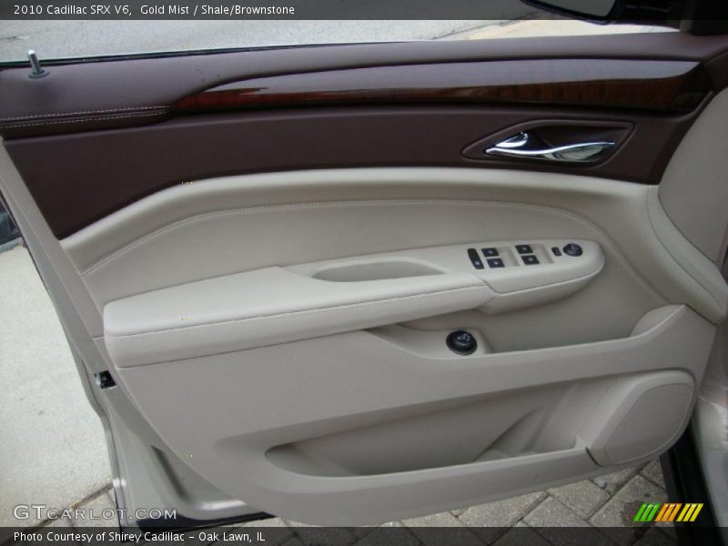 Gold Mist / Shale/Brownstone 2010 Cadillac SRX V6