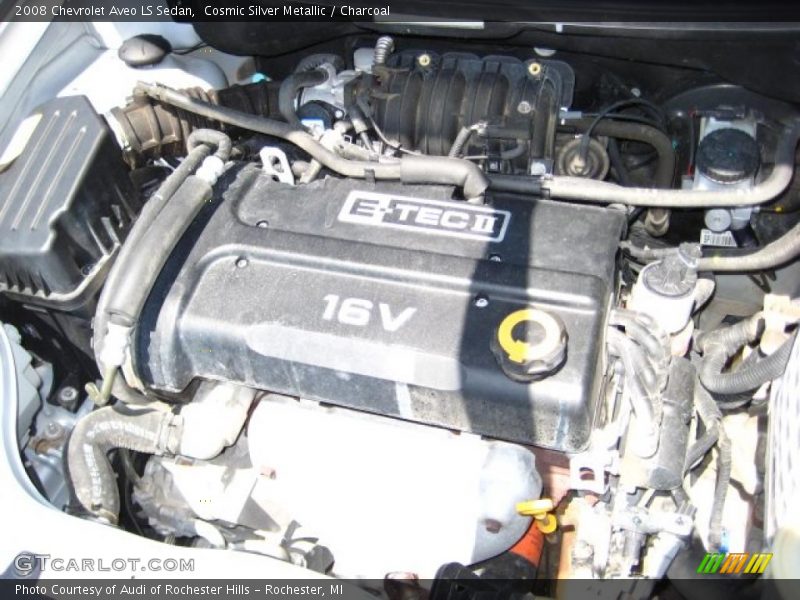 Cosmic Silver Metallic / Charcoal 2008 Chevrolet Aveo LS Sedan