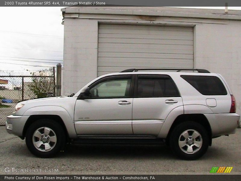 Titanium Metallic / Stone 2003 Toyota 4Runner SR5 4x4
