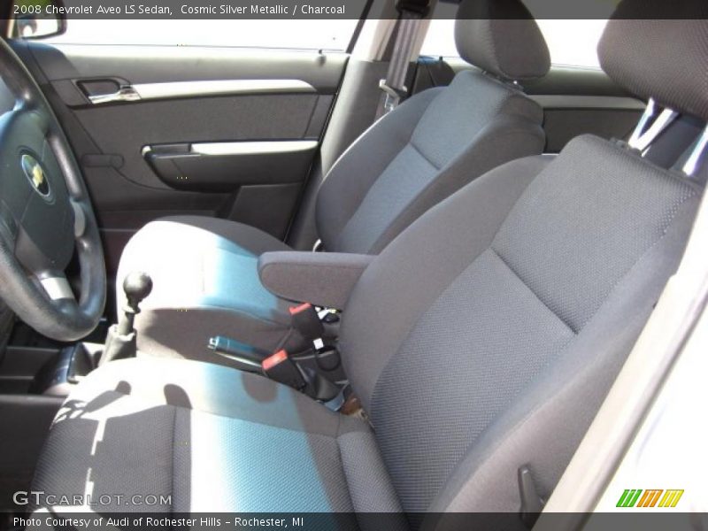 Cosmic Silver Metallic / Charcoal 2008 Chevrolet Aveo LS Sedan