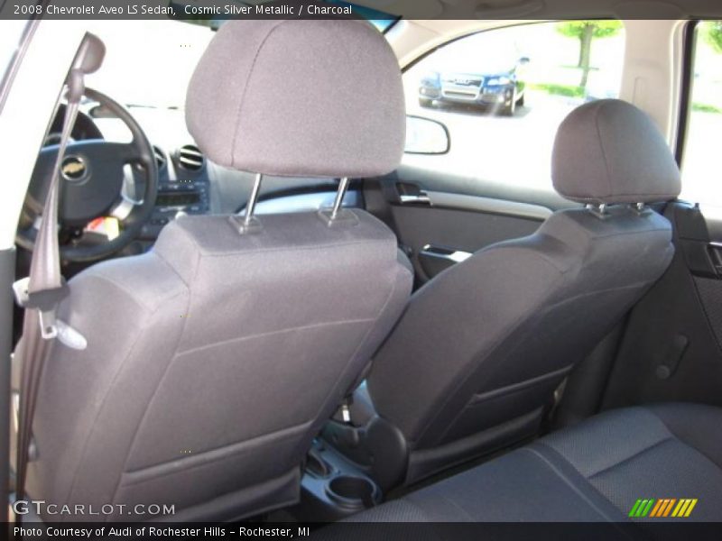 Cosmic Silver Metallic / Charcoal 2008 Chevrolet Aveo LS Sedan