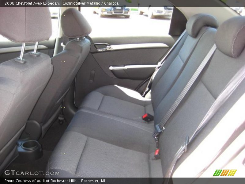 Cosmic Silver Metallic / Charcoal 2008 Chevrolet Aveo LS Sedan