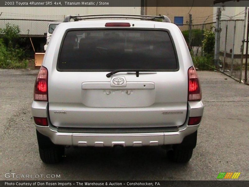 Titanium Metallic / Stone 2003 Toyota 4Runner SR5 4x4