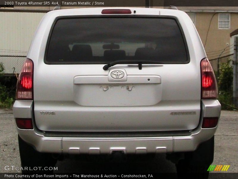 Titanium Metallic / Stone 2003 Toyota 4Runner SR5 4x4