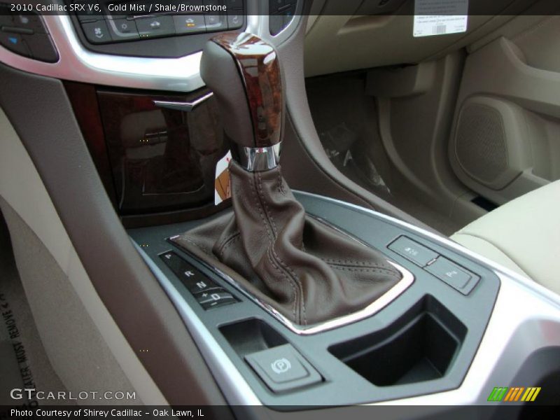 Gold Mist / Shale/Brownstone 2010 Cadillac SRX V6