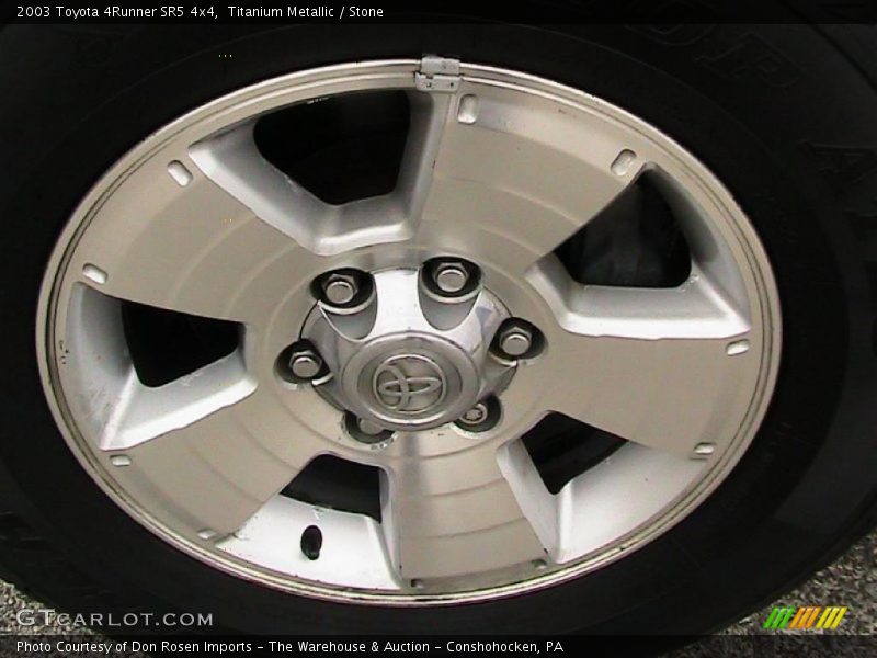 Titanium Metallic / Stone 2003 Toyota 4Runner SR5 4x4