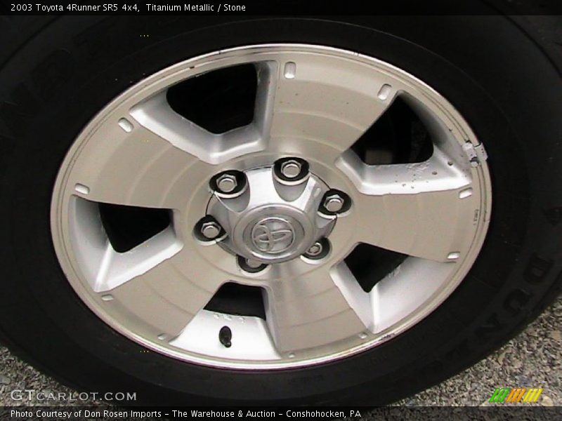 Titanium Metallic / Stone 2003 Toyota 4Runner SR5 4x4