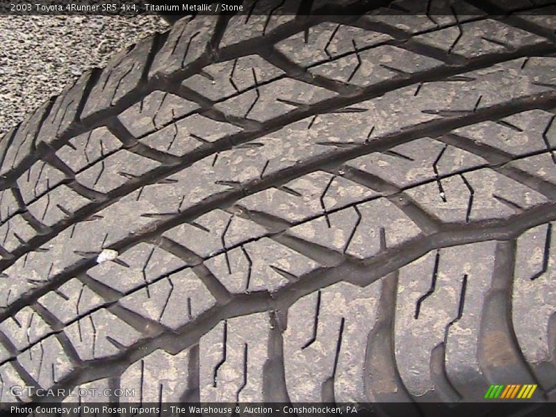 Titanium Metallic / Stone 2003 Toyota 4Runner SR5 4x4
