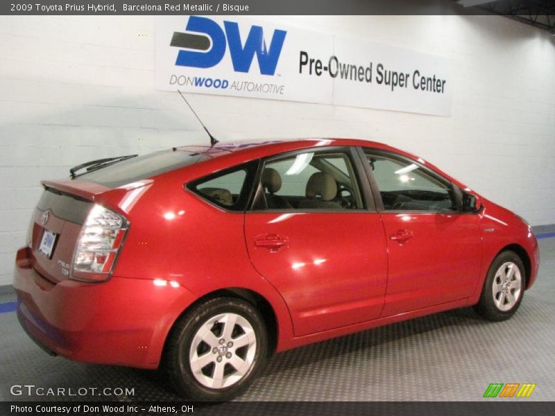 Barcelona Red Metallic / Bisque 2009 Toyota Prius Hybrid