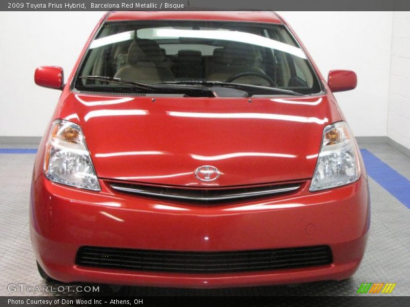 Barcelona Red Metallic / Bisque 2009 Toyota Prius Hybrid