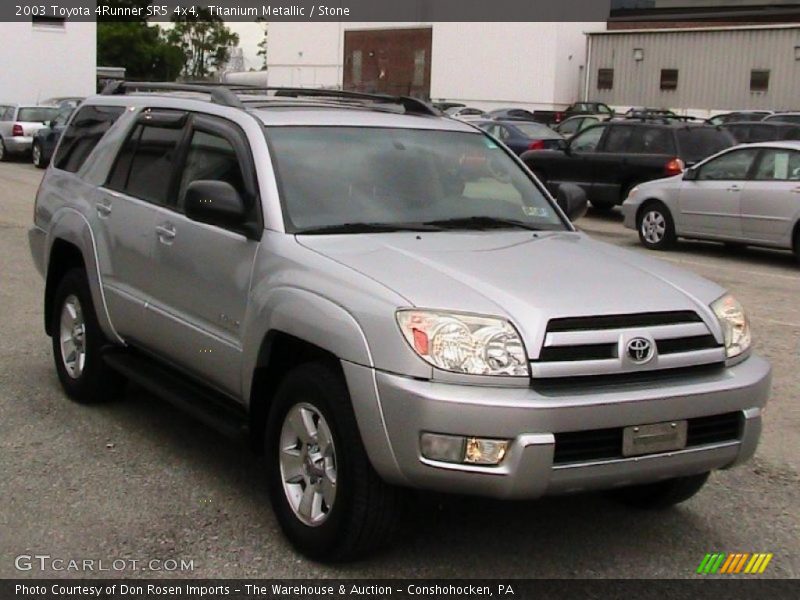 Titanium Metallic / Stone 2003 Toyota 4Runner SR5 4x4
