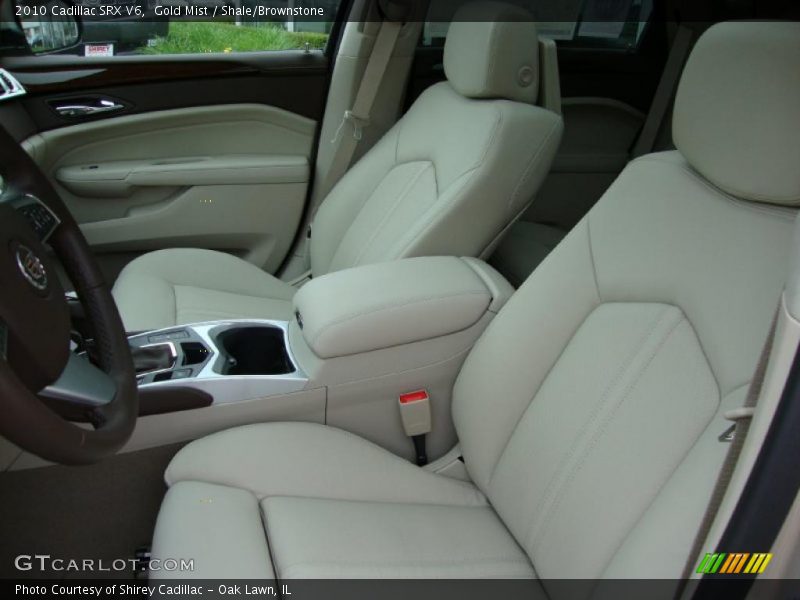 Gold Mist / Shale/Brownstone 2010 Cadillac SRX V6