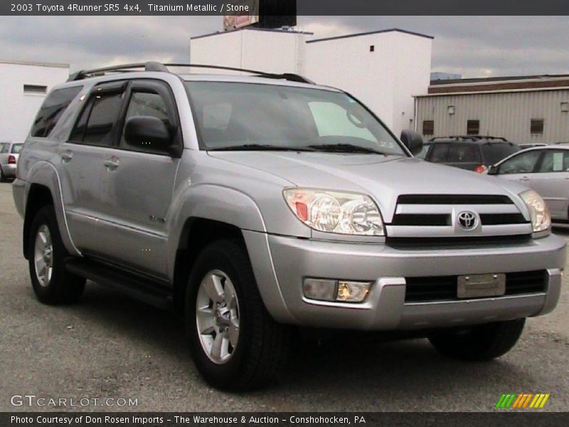Titanium Metallic / Stone 2003 Toyota 4Runner SR5 4x4