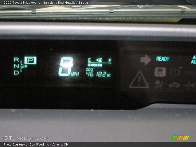 Barcelona Red Metallic / Bisque 2009 Toyota Prius Hybrid