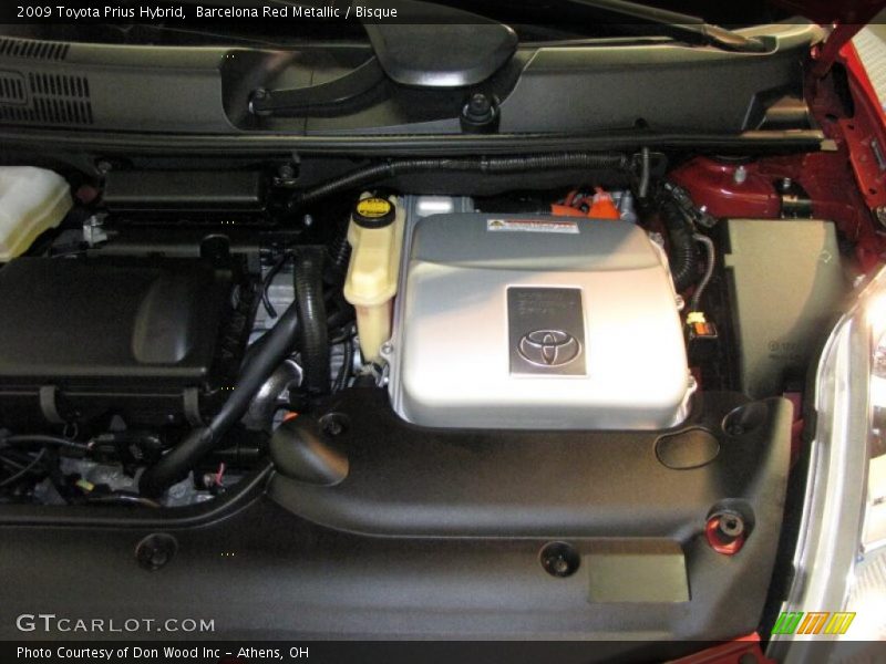 Barcelona Red Metallic / Bisque 2009 Toyota Prius Hybrid