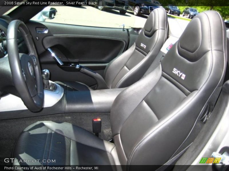  2008 Sky Red Line Roadster Black Interior
