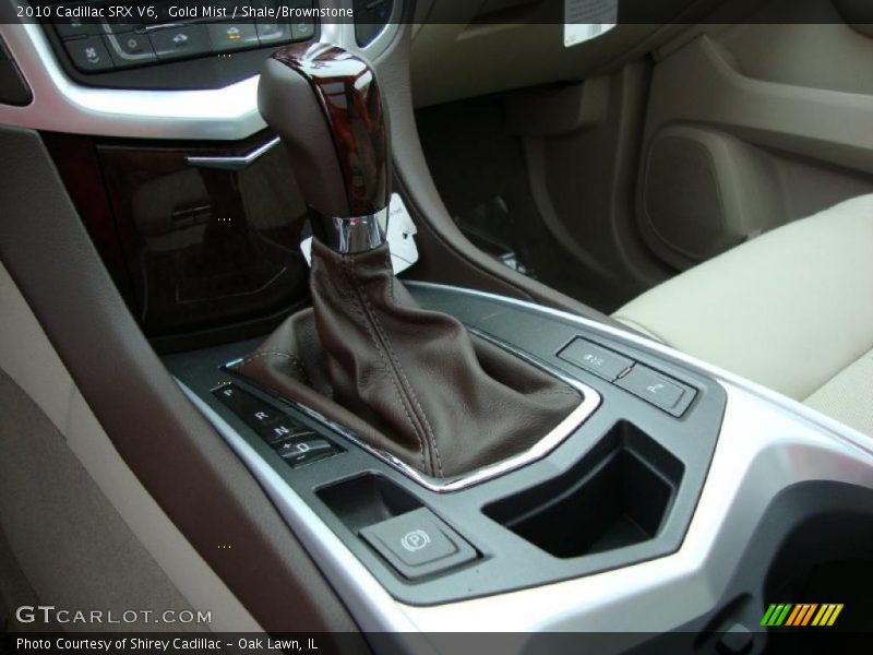 Gold Mist / Shale/Brownstone 2010 Cadillac SRX V6