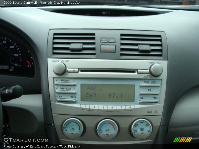 Magnetic Gray Metallic / Ash 2009 Toyota Camry LE