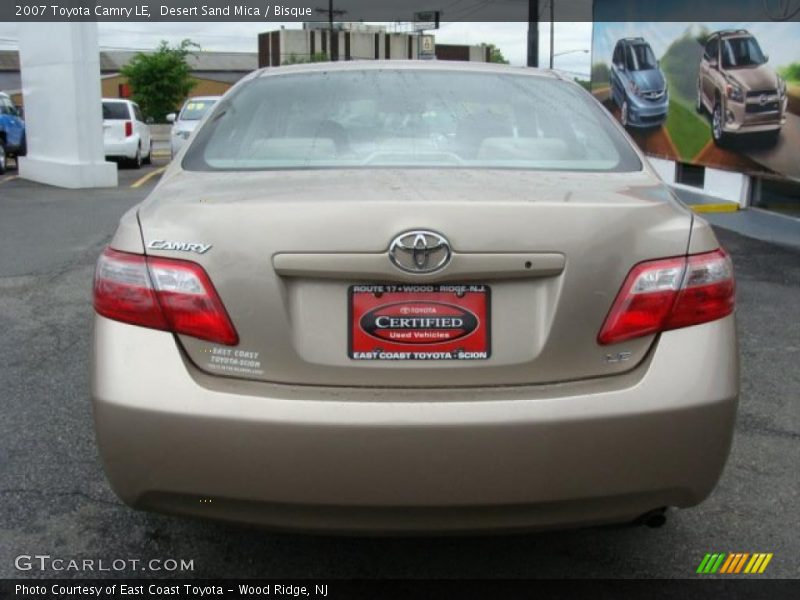 Desert Sand Mica / Bisque 2007 Toyota Camry LE