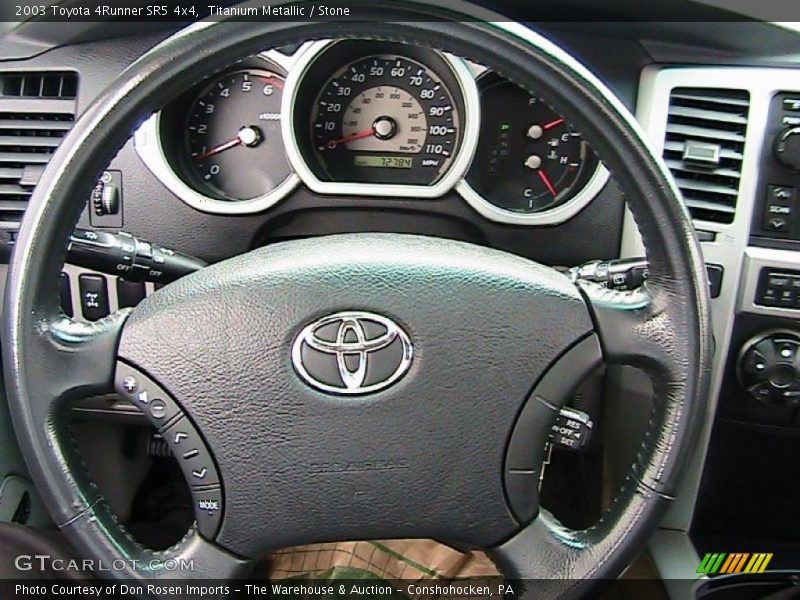 Titanium Metallic / Stone 2003 Toyota 4Runner SR5 4x4