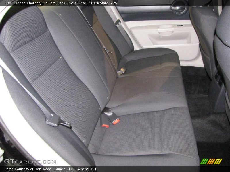 Brilliant Black Crystal Pearl / Dark Slate Gray 2007 Dodge Charger