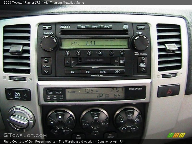 Titanium Metallic / Stone 2003 Toyota 4Runner SR5 4x4