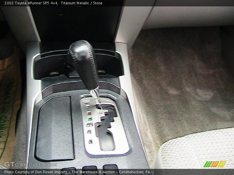 Titanium Metallic / Stone 2003 Toyota 4Runner SR5 4x4