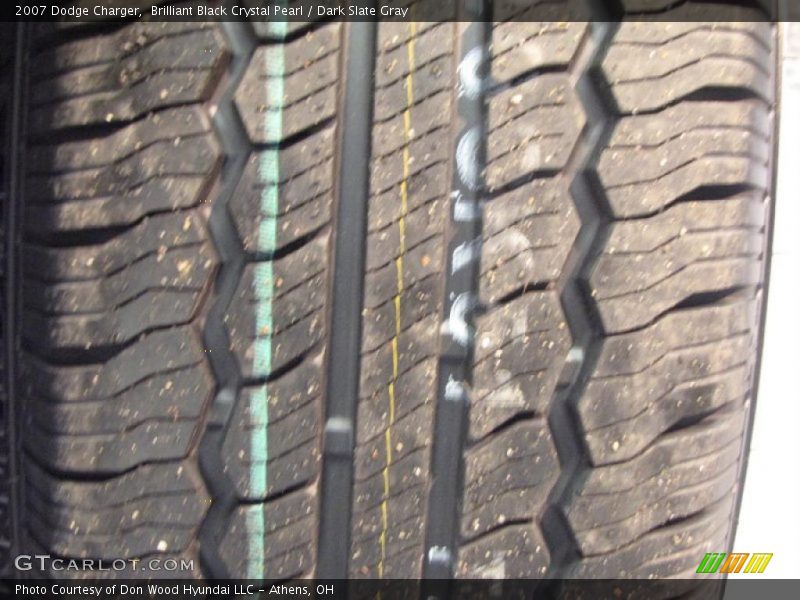 Brilliant Black Crystal Pearl / Dark Slate Gray 2007 Dodge Charger