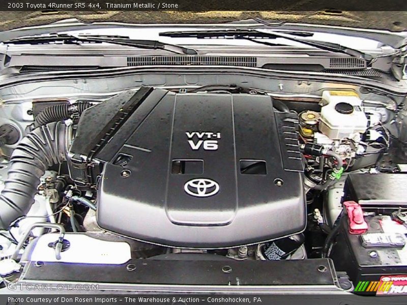 Titanium Metallic / Stone 2003 Toyota 4Runner SR5 4x4