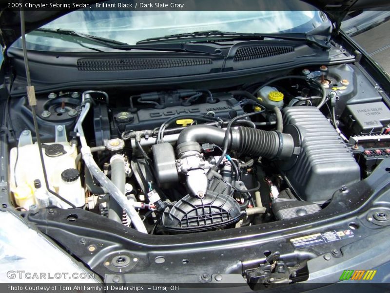 Brilliant Black / Dark Slate Gray 2005 Chrysler Sebring Sedan