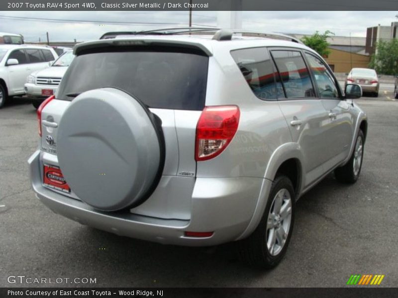 Classic Silver Metallic / Dark Charcoal 2007 Toyota RAV4 Sport 4WD