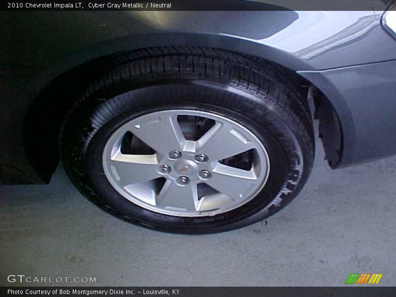 Cyber Gray Metallic / Neutral 2010 Chevrolet Impala LT