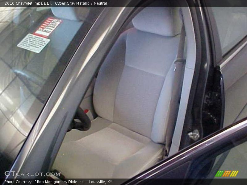 Cyber Gray Metallic / Neutral 2010 Chevrolet Impala LT