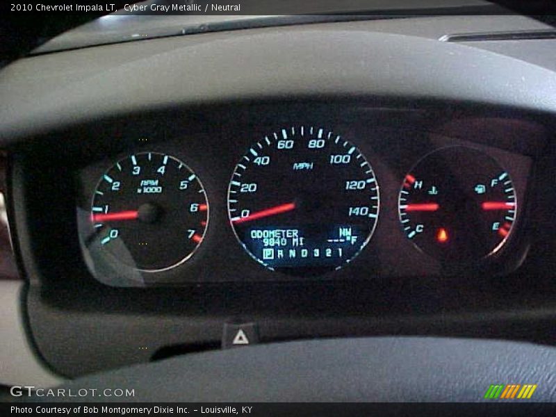 Cyber Gray Metallic / Neutral 2010 Chevrolet Impala LT