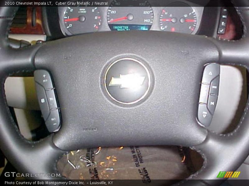 Cyber Gray Metallic / Neutral 2010 Chevrolet Impala LT