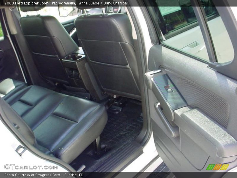 White Suede / Dark Charcoal 2008 Ford Explorer Sport Trac Adrenalin