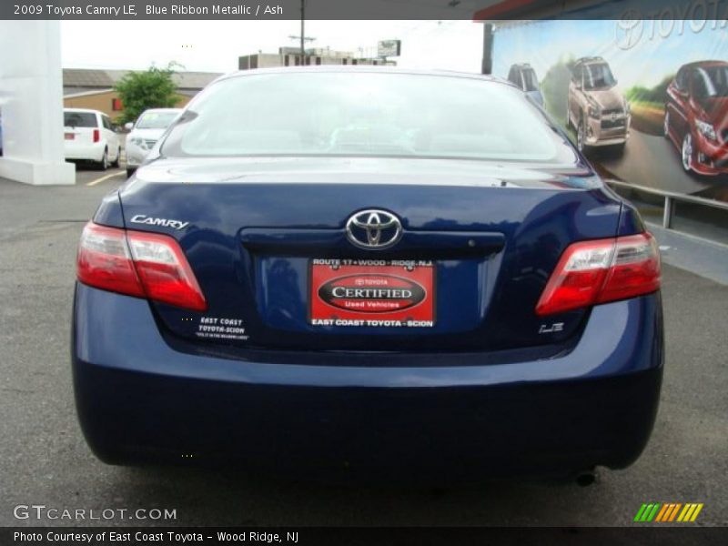 Blue Ribbon Metallic / Ash 2009 Toyota Camry LE