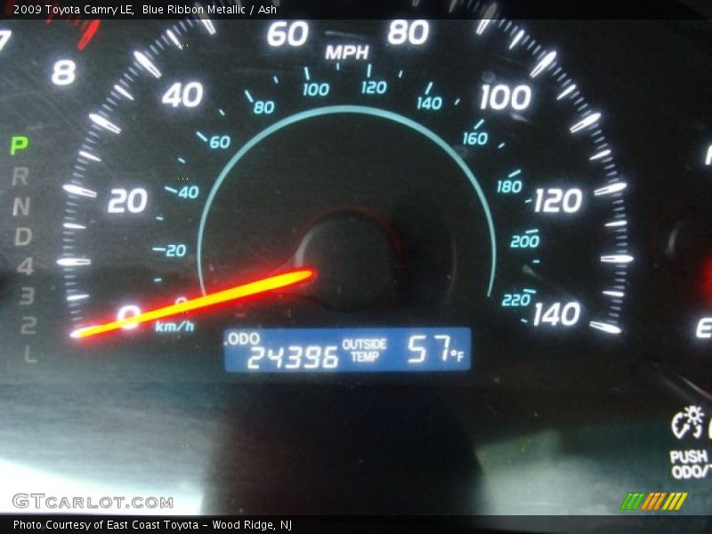 Blue Ribbon Metallic / Ash 2009 Toyota Camry LE