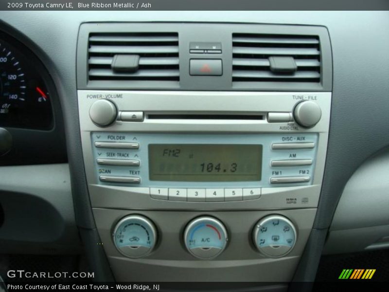Blue Ribbon Metallic / Ash 2009 Toyota Camry LE