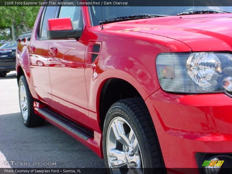 Colorado Red / Dark Charcoal 2008 Ford Explorer Sport Trac Adrenalin