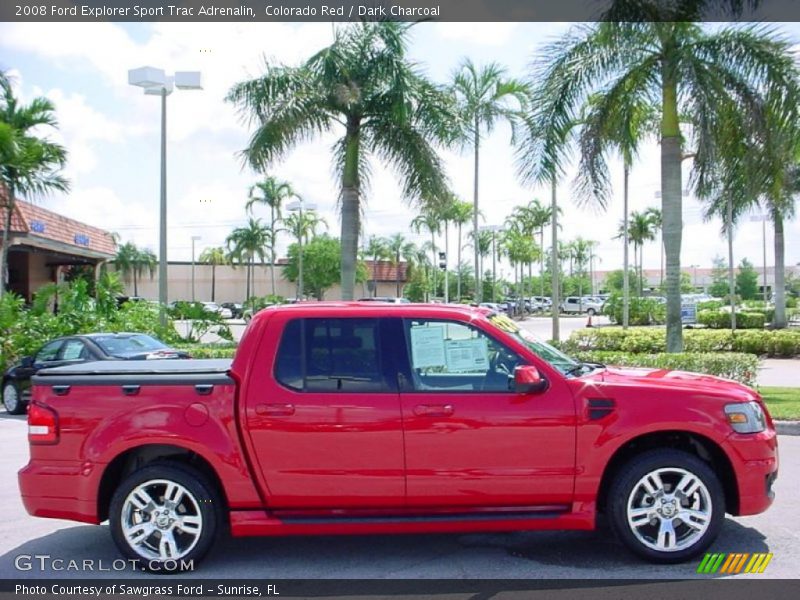 Colorado Red / Dark Charcoal 2008 Ford Explorer Sport Trac Adrenalin