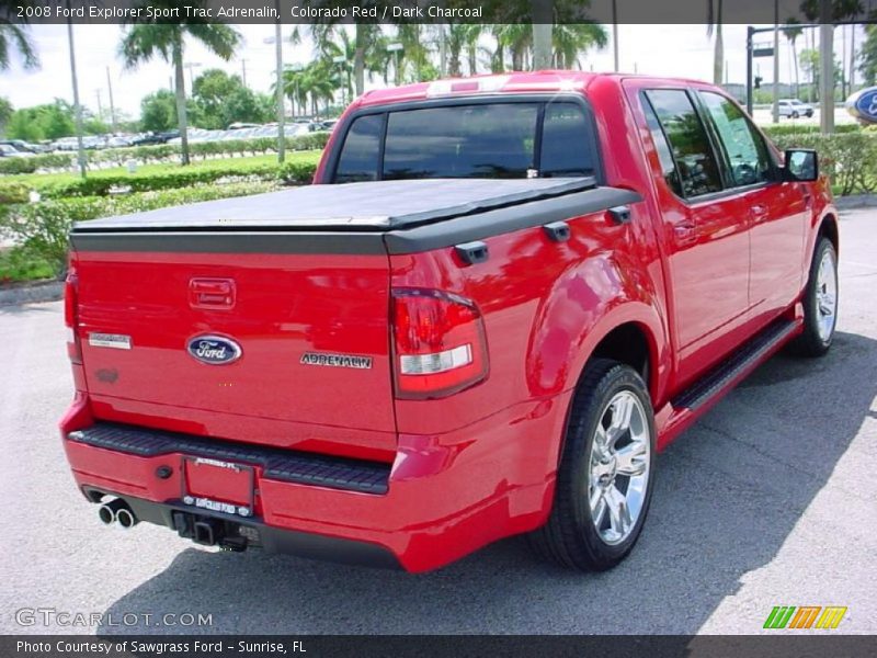 Colorado Red / Dark Charcoal 2008 Ford Explorer Sport Trac Adrenalin