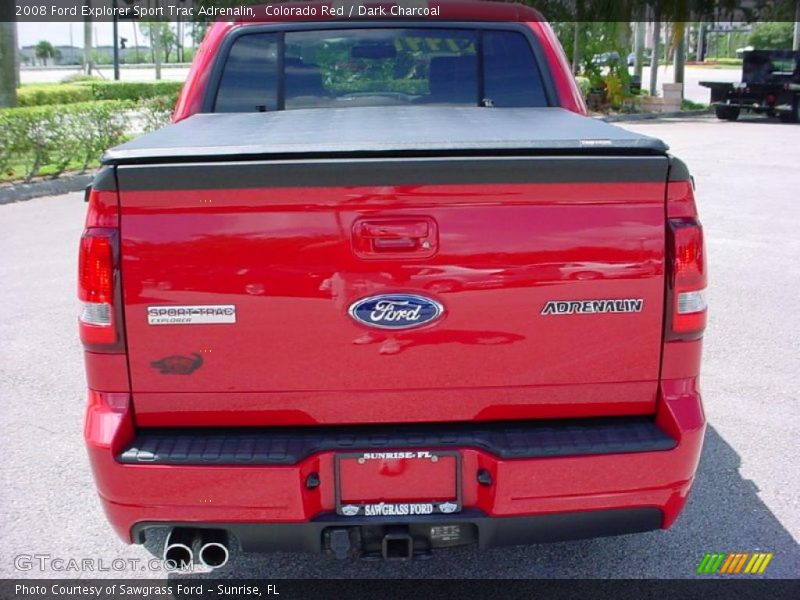 Colorado Red / Dark Charcoal 2008 Ford Explorer Sport Trac Adrenalin