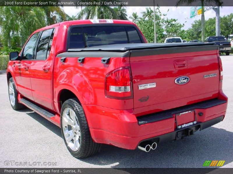 Colorado Red / Dark Charcoal 2008 Ford Explorer Sport Trac Adrenalin