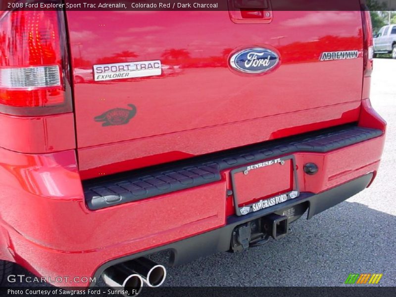 Colorado Red / Dark Charcoal 2008 Ford Explorer Sport Trac Adrenalin