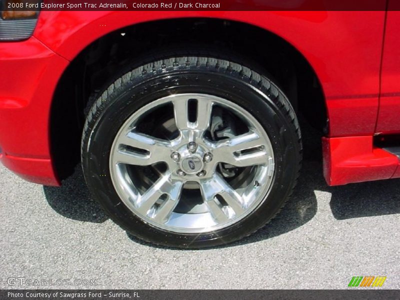 Colorado Red / Dark Charcoal 2008 Ford Explorer Sport Trac Adrenalin