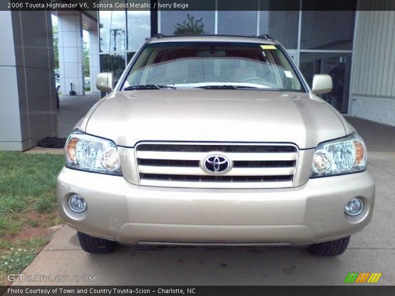 Sonora Gold Metallic / Ivory Beige 2006 Toyota Highlander V6
